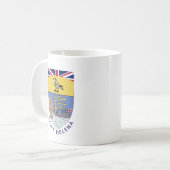 Wappen von St. Helena Kaffeetasse (Vorderseite Links)