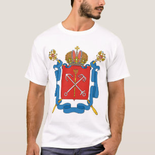 Wappen von St Petersburg T-Shirt