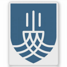 Wappen von Suðurnesjabær, Island Aufkleber