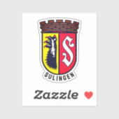 Wappen von Sulingen, Deutschland Aufkleber (Blatt)