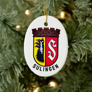 Wappen von Sulingen, Deutschland Keramik Ornament