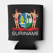 Wappen von Suriname Dosenkühler (Rückseite)