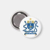 Wappen von Sydney, Australien Magnet (Vorderseite/Rückseite)