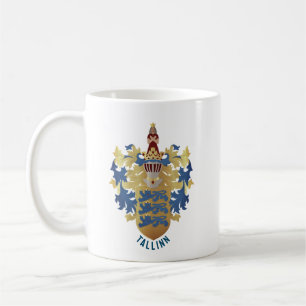 Wappen von Tallinn - ESTLAND Kaffeetasse