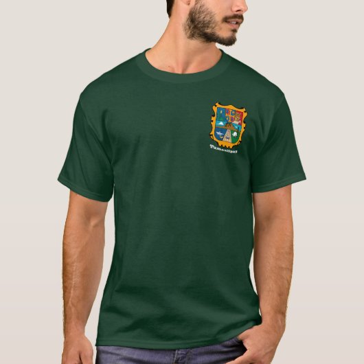 Wappen von Tamaulipas (Staat), T - Shirt Mexiko (Vorderseite)