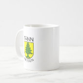 Wappen von Tann, Hessen (Deutschland) Kaffeetasse (Vorderseite Links)