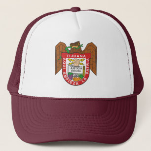 Wappen von Tijuana, Mexiko Truckerkappe