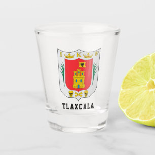 Wappen von Tlaxcala, Mexiko Schnapsglas