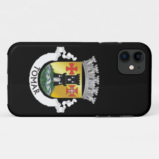 Wappen von Tomar, Portugal Case-Mate iPhone Hülle (Rückseite (Horizontal))