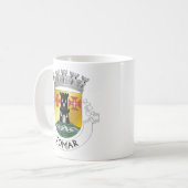 Wappen von Tomar, Portugal Kaffeetasse (Vorderseite Links)