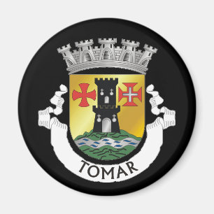 Wappen von Tomar, PORTUGAL Magnet