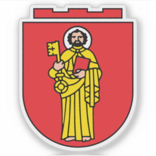 Wappen von Trier, Deutschland Aufkleber