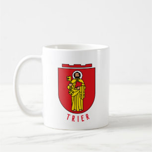 Wappen von Trier, Deutschland Kaffeetasse