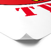 Wappen von Trier, Deutschland Poster (Ecke)