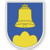 Wappen von Triesenberg, Liechtenstein Aufkleber (Vorderseite)