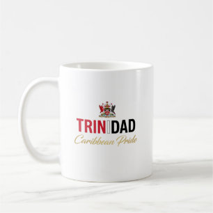 Wappen von Trinidad Täglicher Stolz Kaffeetasse