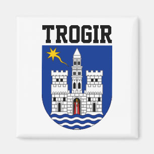 Wappen von Trogir, Kroatien Magnet
