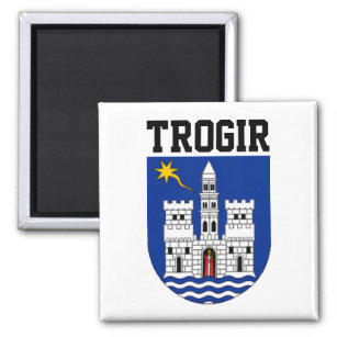 Wappen von Trogir, Kroatien Magnet