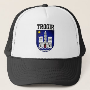 Wappen von Trogir, Kroatien Truckerkappe