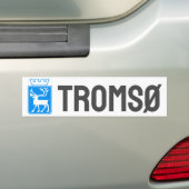 Wappen von Tromsø, NORWEGEN Autoaufkleber (Auf Auto)