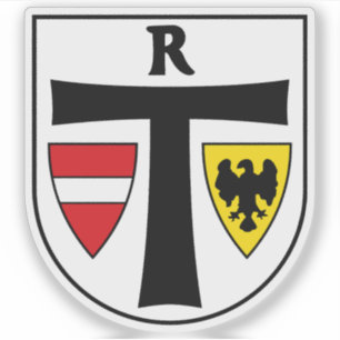 Wappen von Tulln an der Donau, Österreich Aufkleber