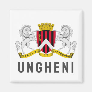 Wappen von Ungheni, Moldau Magnet