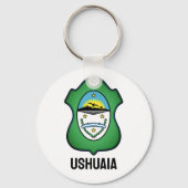 Wappen von Ushuaia - Argentinien Schlüsselanhänger (Vorderseite)