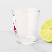 Wappen von Utrecht - Niederlande Schnapsglas (Rechts)