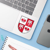 Wappen von Vaduz, Liechtenstein Aufkleber (Laptop mit iPhone)