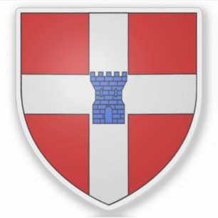 Wappen von Valence, Drôme Aufkleber