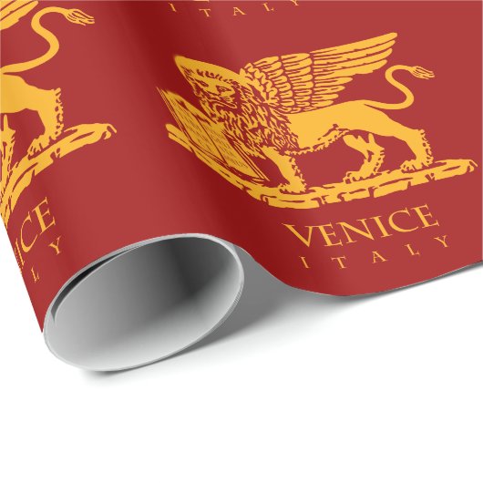 Wappen von Venedig Geschenkpapier (Rolleneckpunkt)