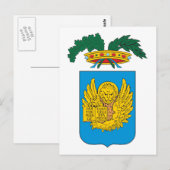 Wappen von Venedig Postkarte (Vorne/Hinten)