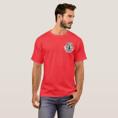 Wappen von Vila Nova de Gaia, Portugal T-Shirt (Vorne ganz)