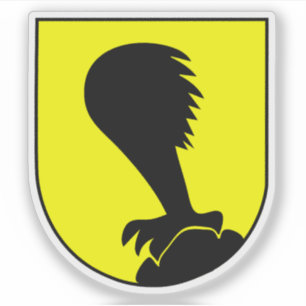 Wappen von Villach, Österreich Aufkleber