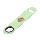 Wappen von Vilnius, Litauen Speed Bottle Op Flaschenöffner (Vorderseite Schrägansicht)