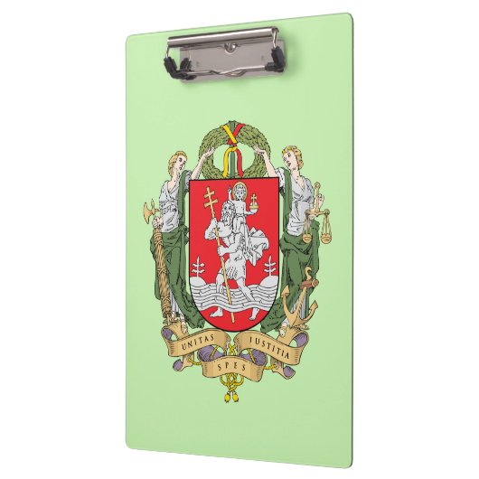 Wappen von Vilnius, Litauen Zwischenablage Klemmbrett (Links)