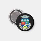 Wappen von Vitória da Conquista (BRASILIEN) Magnet (Vorderseite/Rückseite)