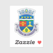Wappen von Vitória da Conquista (BRAZIL) Aufkleber (Blatt)