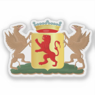 Wappen von Vlaardingen, Niederlande Aufkleber