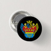 Wappen von Vyborg, Russland Button (Vorne & Hinten)
