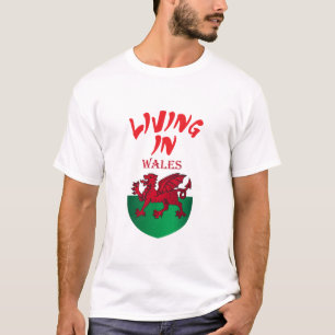 Wappen von Wales T-Shirt
