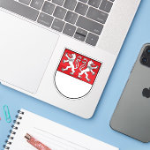 Wappen von Witten, Deutschland Aufkleber (Laptop mit iPhone)