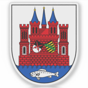 Wappen von Wittenberg, Deutschland Aufkleber