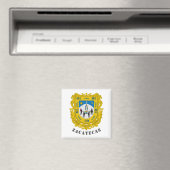 Wappen von Zacatecas, Mexiko Magnet (In Situ (Geschirrspüler))