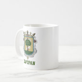 Wappen von Zapopan - Mexiko Tasse Kaffee (Vorderseite Links)