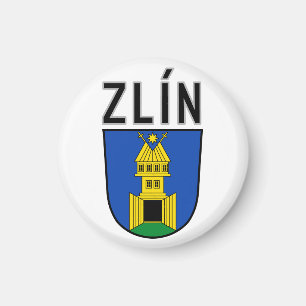 Wappen von Zlín, Tschechische Republik Magnet