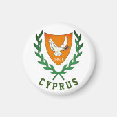 Wappen von ZYPERN Magnet (Vorne)