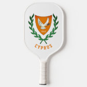 Wappen von ZYPERN Pickleball Schläger (Rückseite)