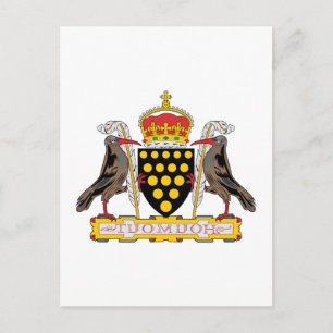 Wappen-Wappen Postkarte