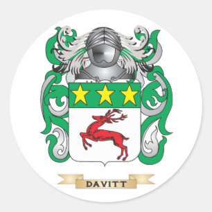 Wappen-Wappen Runder Aufkleber
